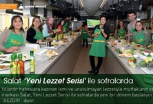 Salat Yeni Lezzet Serisi ile Sofralarda