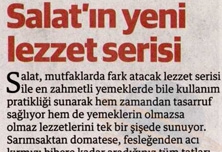 Salat'ın Yeni Lezzet Serisi