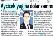 Ayçiçek Yağına Dolar Zammı